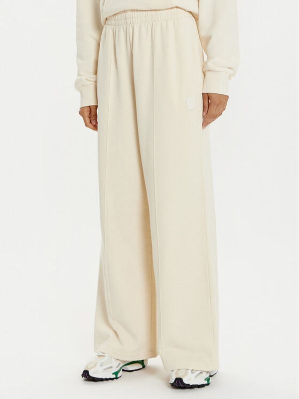 Lacoste Lacoste Donji dio trenerke XF2657 Écru Wide Leg