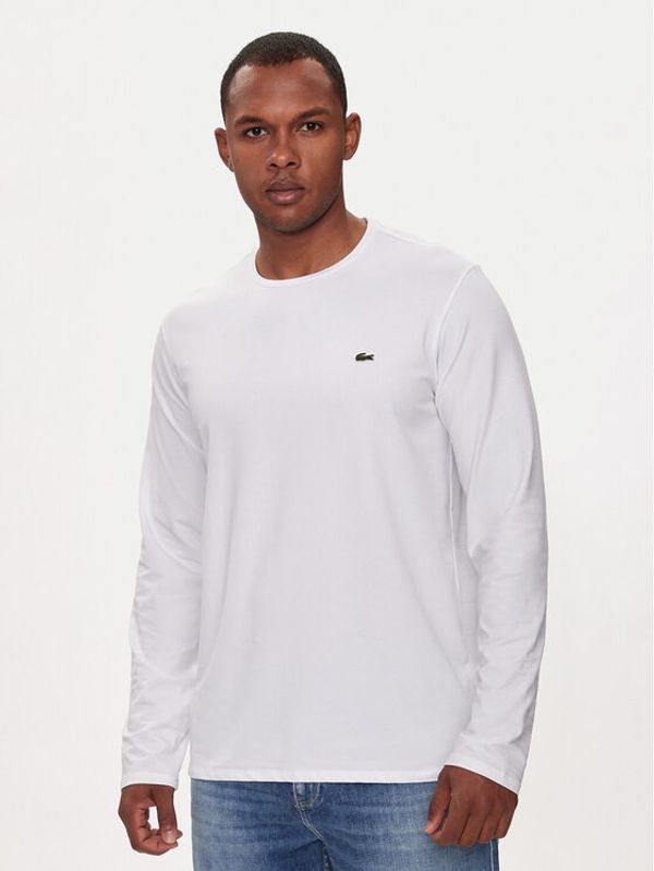 Lacoste Lacoste Majica dugih rukava TH0990 Bijela Regular Fit