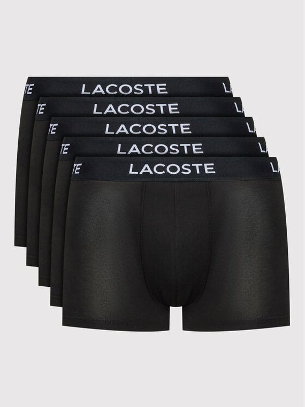 Lacoste Lacoste Set od 5 pari bokserica 5H5203 Crna