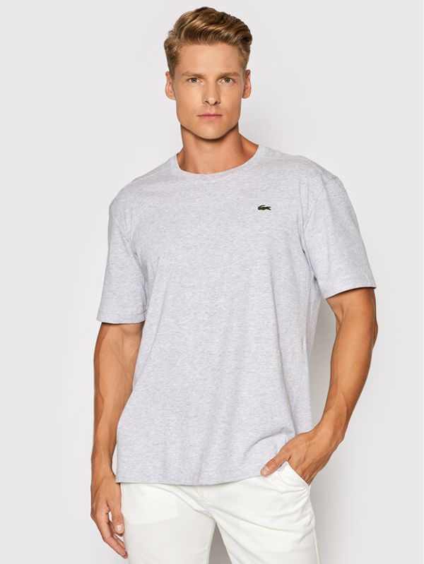 Lacoste Lacoste T-shirt TH7618 Siva Regular Fit