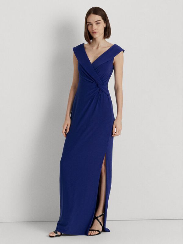 LAUREN RALPH LAUREN Lauren Ralph Lauren Večernja haljina 253863940011 Plava Slim Fit