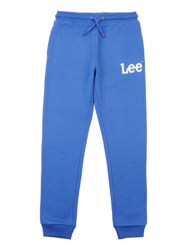 Lee Lee Donji dio trenerke Wobbly Graphic LEE0011 Plava Regular Fit