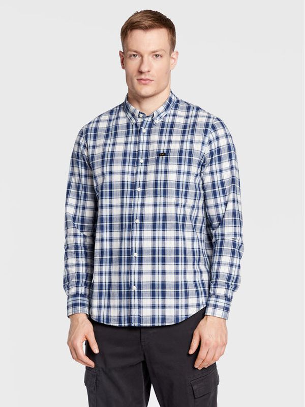 Lee Lee Košulja Button Down L880DG35 112322558 Tamnoplava Regular Fit