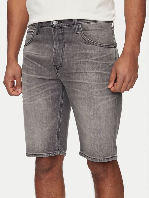 Lee Lee Kratke traperice 5 Pocket 112349330 Siva Regular Fit