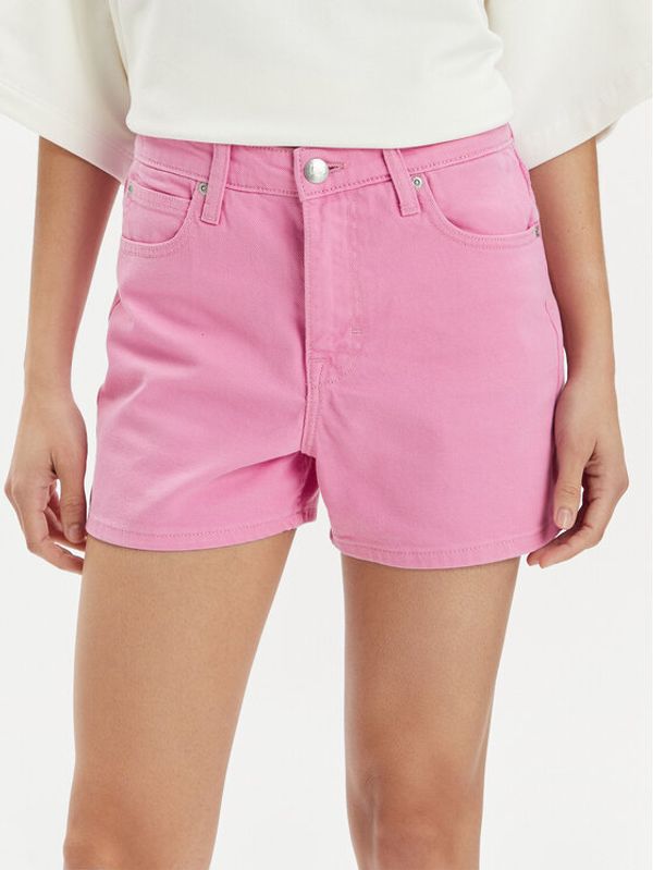 Lee Lee Kratke traperice Carol 112350053 Ružičasta Regular Fit