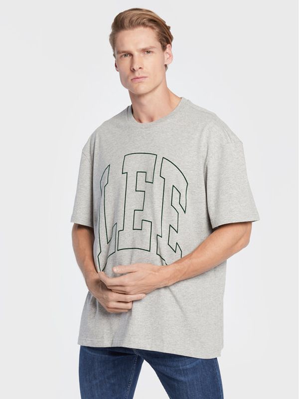 Lee Lee T-shirt Varsity L69CFEMP 112322583 Siva Loose Fit