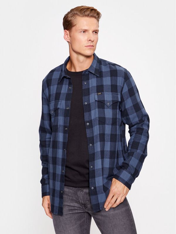 Lee Lee traper košulja 112341777 Tamnoplava Regular Fit