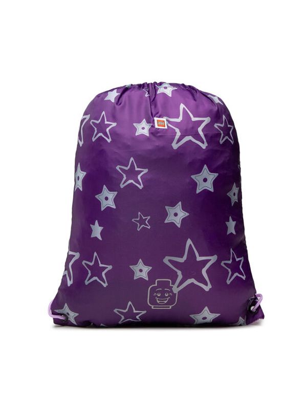 LEGO LEGO Ruksak vreća Drawstring Bag 10034-2106 Ljubičasta