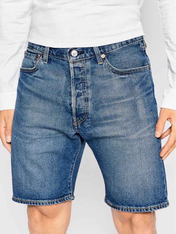 Levi's® Levi's® Kratke traperice 501® Hemmed 36512-0164 Tamnoplava Regular Fit