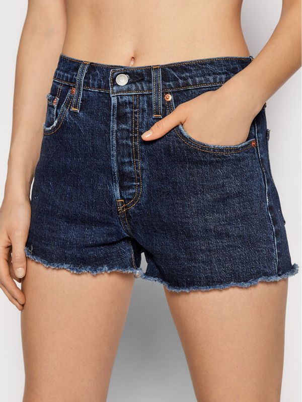 Levi's® Levi's® Kratke traperice 501® Original 56327-0222 Tamnoplava Regular Fit