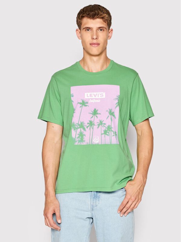 Levi's® Levi's® T-shirt 16143-0618 Zelena Relaxed Fit
