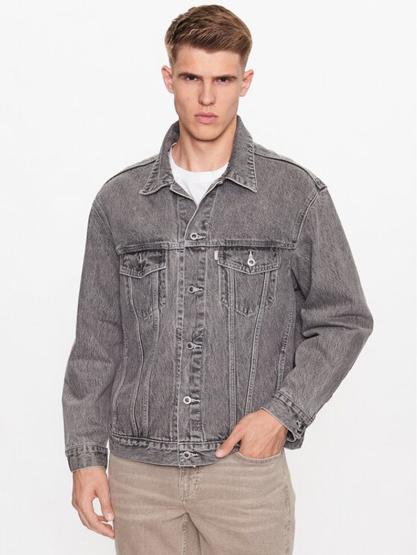 Levi's® Levi's® Traper jakna Silvertab A3179-0002 Siva Relaxed Fit