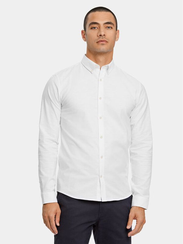 Lindbergh Lindbergh Košulja 30-203174 Bijela Slim Fit