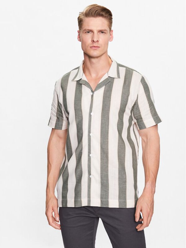Lindbergh Lindbergh Košulja 30-203419 Zelena Relaxed Fit