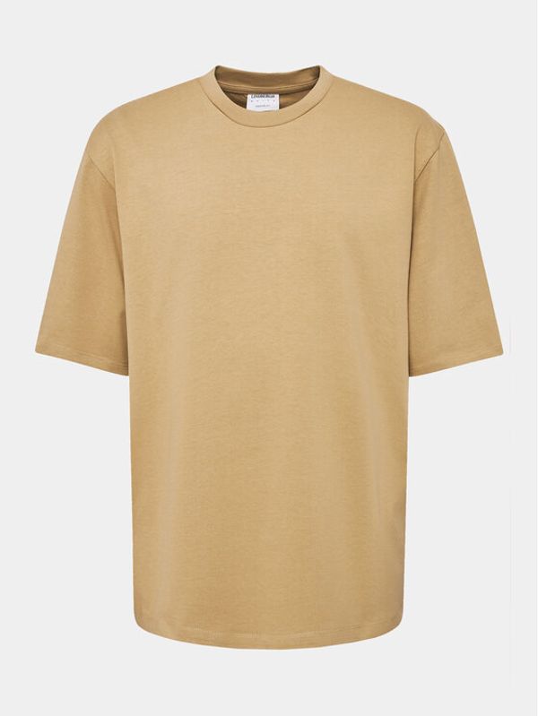 Lindbergh Lindbergh T-shirt 30-400120 Bež Relaxed Fit