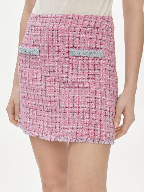Liu Jo Liu Jo Mini suknja MA4183 T4440 Ružičasta Regular Fit