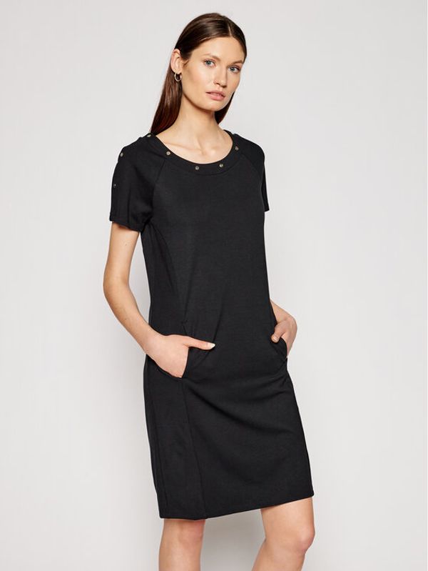 Liu Jo Sport Liu Jo Sport Haljina za svaki dan TA1123 J6182 Crna Regular Fit