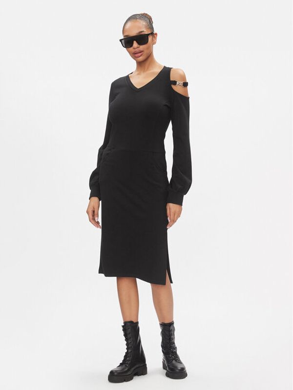 Liu Jo Sport Liu Jo Sport Haljina za svaki dan TA4057 JS182 Crna Regular Fit