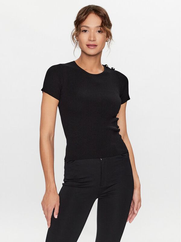 Liu Jo Sport Liu Jo Sport T-shirt CF3204 MS99E Crna Slim Leg