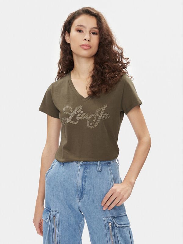 Liu Jo Liu Jo T-shirt MA4337 JS923 Kaki Regular Fit