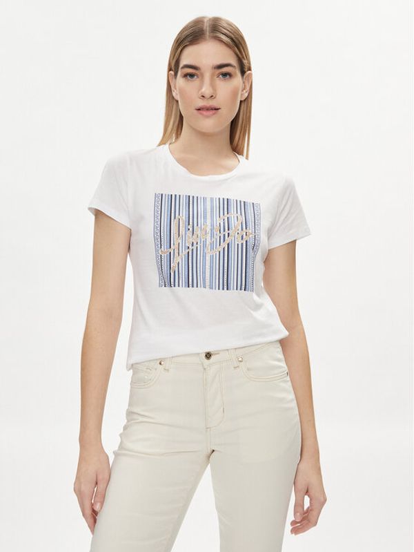 Liu Jo Liu Jo T-shirt MA4340 JS923 Bijela Regular Fit