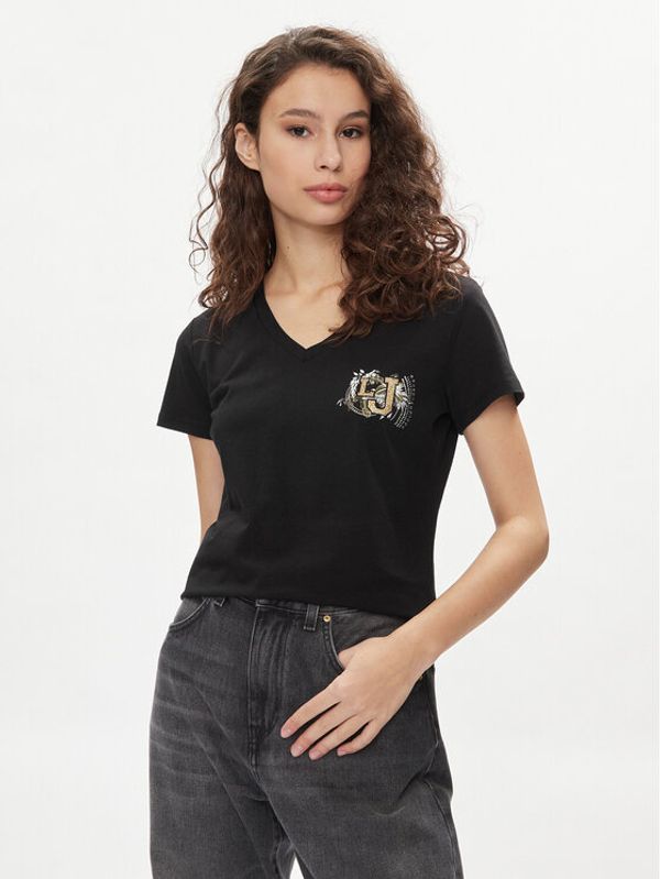 Liu Jo Liu Jo T-shirt TA4203 JS003 Crna Regular Fit
