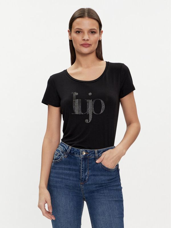 Liu Jo Liu Jo T-shirt VA4227 JS360 Crna Regular Fit