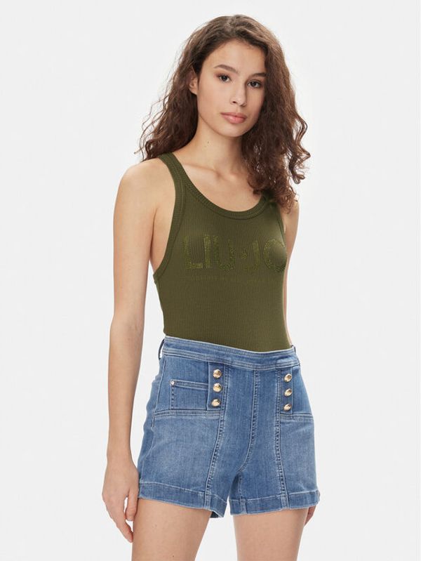 Liu Jo Liu Jo Top MA4327 J4695 Kaki Slim Fit