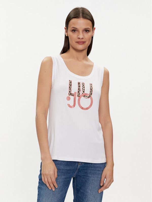 Liu Jo Liu Jo Top VA4117 JS360 Bijela Regular Fit