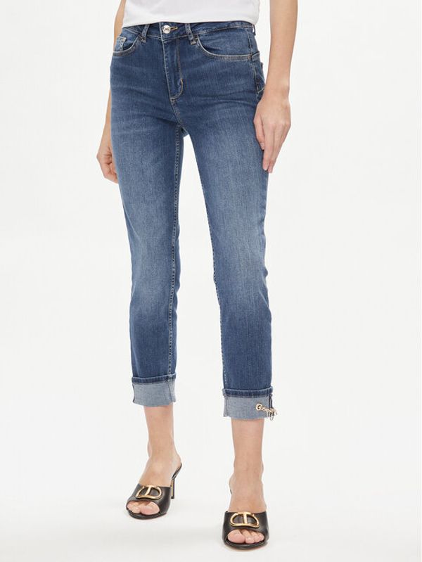 Liu Jo Liu Jo Traperice UA4054 D4876 Plava Slim Fit