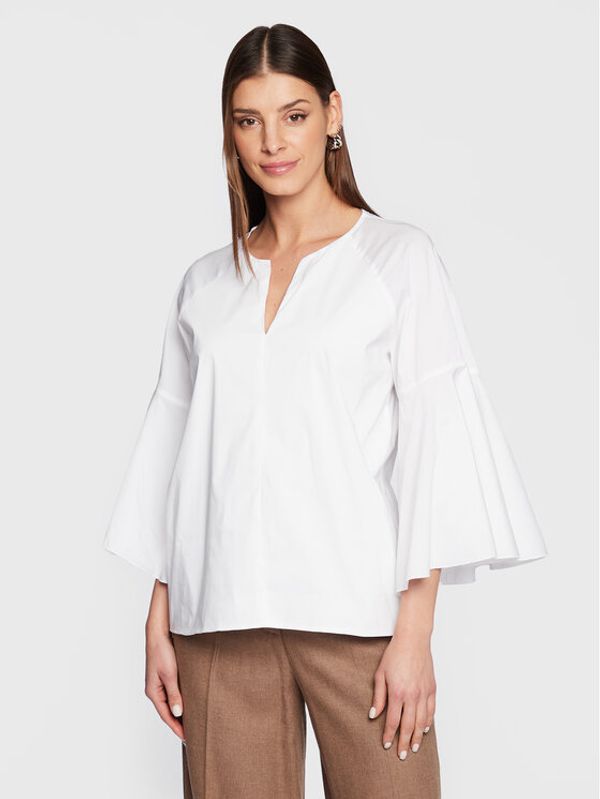 Liviana Conti Liviana Conti Majica F3SK04 Bijela Relaxed Fit