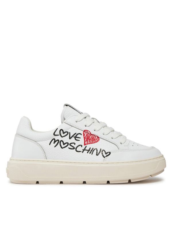 LOVE MOSCHINO LOVE MOSCHINO Tenisice JA15224G1IJCA10A Bijela