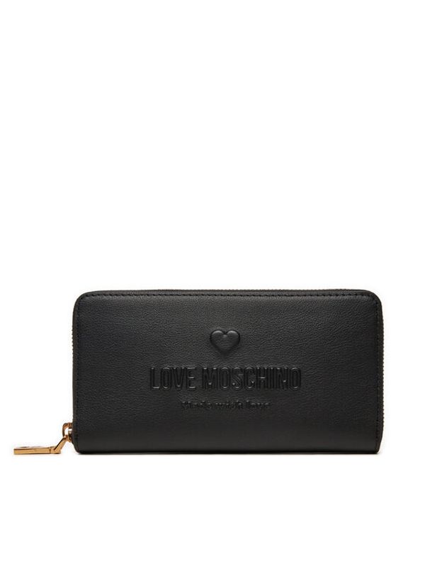 LOVE MOSCHINO LOVE MOSCHINO Veliki ženski novčanik JC5629PP1LL1000A Crna