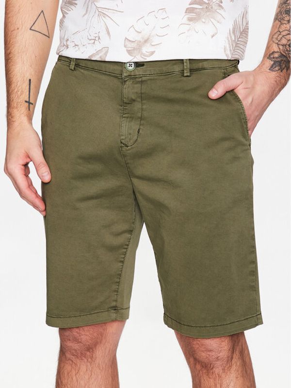 LTB LTB Kratke hlače Tobete 46012 25001 Zelena Regular Fit