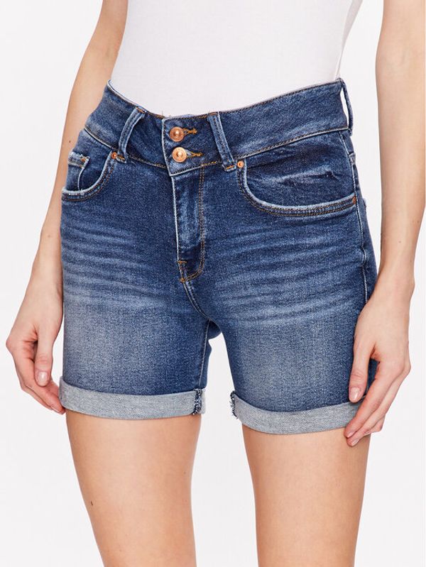 LTB LTB Kratke traperice Becky X 60645 15094 Plava Slim Fit