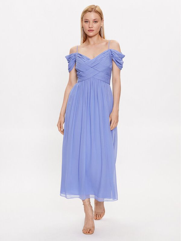 Luisa Spagnoli Luisa Spagnoli Koktel haljina Palagio 539672 Plava Regular Fit