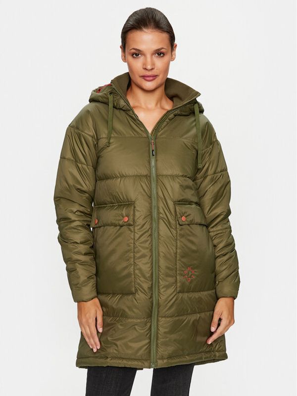 Maloja Maloja Pernata jakna Marcenam 34182-1-0560 Zelena Regular Fit