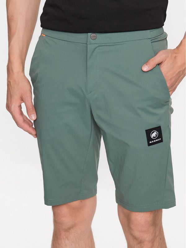 Mammut Mammut Sportske kratke hlače 1023-00671 Zelena Regular Fit