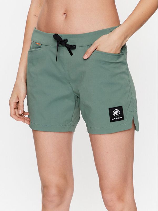 Mammut Mammut Sportske kratke hlače 1023-00681 Zelena Regular Fit