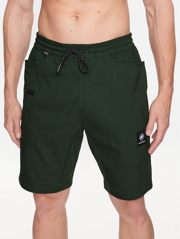 Mammut Mammut Sportske kratke hlače 1023-00940 Zelena Regular Fit