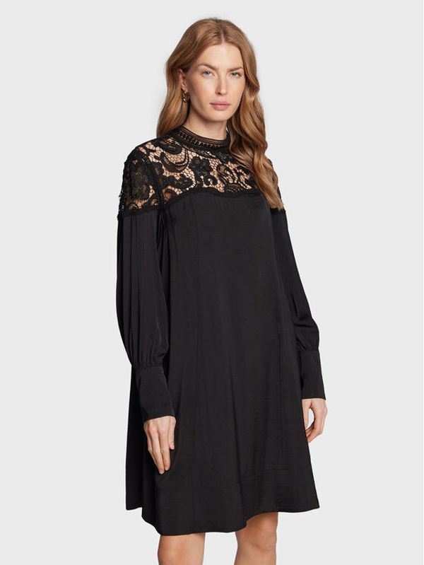 Marc Aurel Marc Aurel Koktel haljina 6830 1000 93144 Crna Regular Fit
