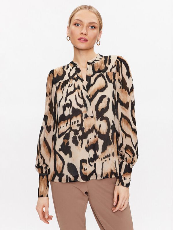 Marc Aurel Marc Aurel Majica 6025 1016 24625 Bež Relaxed Fit