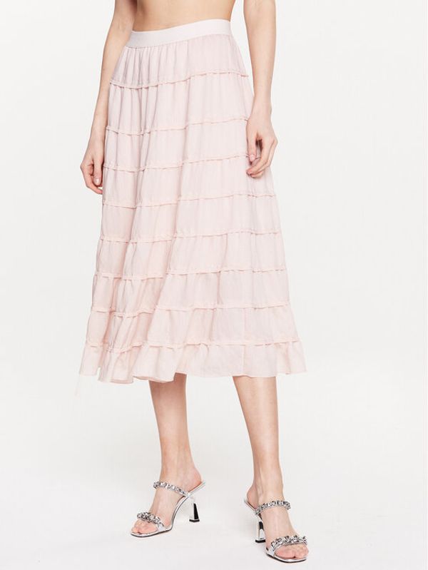 Marc Aurel Marc Aurel Midi suknja 2 268 101 093 197 Bež Regular Fit