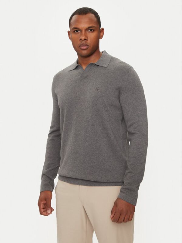 Marc O'Polo Marc O'Polo Polo 428 5135 60320 Siva Regular Fit