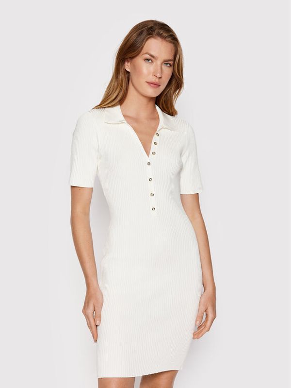 Marciano Guess Marciano Guess Džemper haljina Nolan 1GGK1 35402Z Bijela Slim Fit