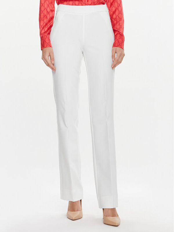 Marciano Guess Marciano Guess Hlače Sally 3BGB29 7046A Bijela Straight Fit