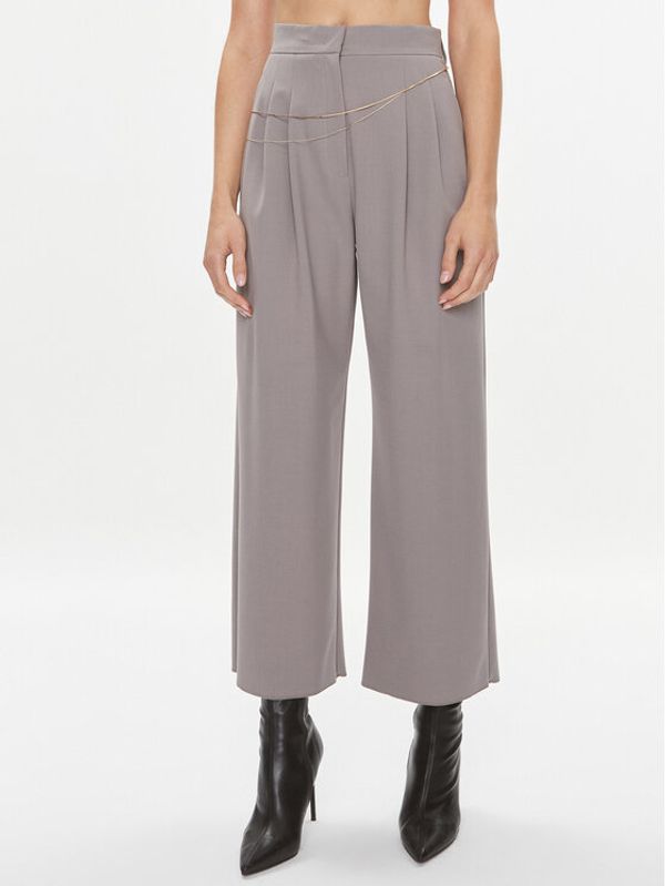Marella Marella Hlače Fante 2331360636200 Siva Relaxed Fit