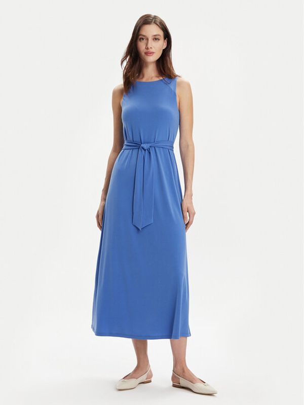 Marella Marella Koktel haljina Eracle 2413621054 Plava Regular Fit