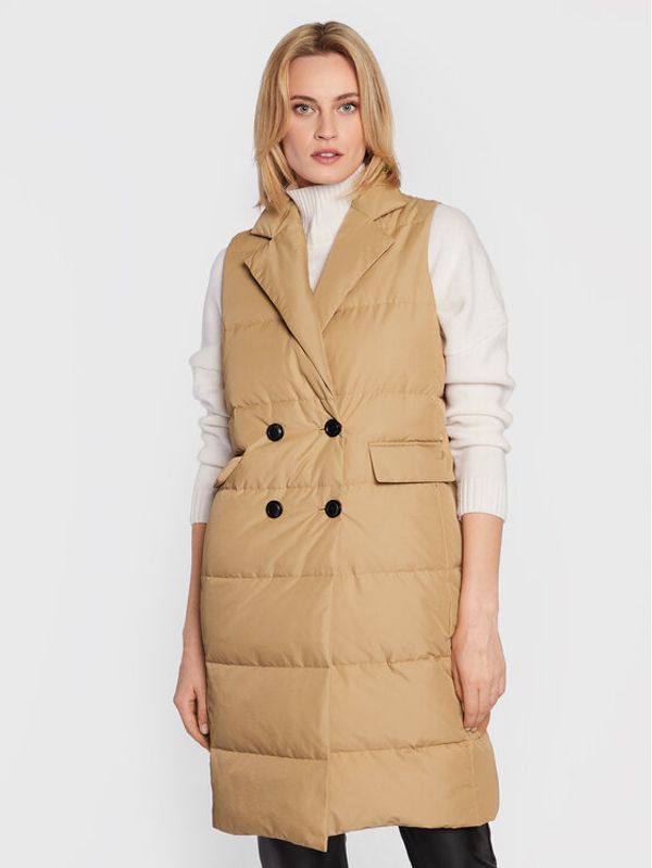 Marella Marella Prsluk Mach 32960227 Bež Regular Fit