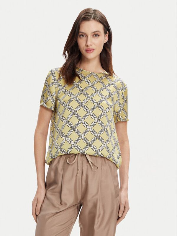Marella Marella T-shirt Hobby 2413111161 Zelena Regular Fit